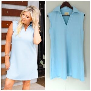 BUCKLEY Ruthie Dress in Sky Blue